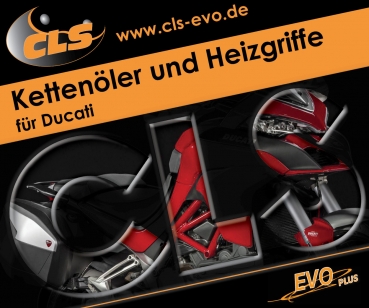CLS EVO Plus Ducati Kit (13,2 cm Heating grip width)